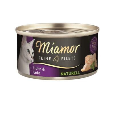 Miamor Feine Filets Naturell Huhn & Ente | 24x 80g