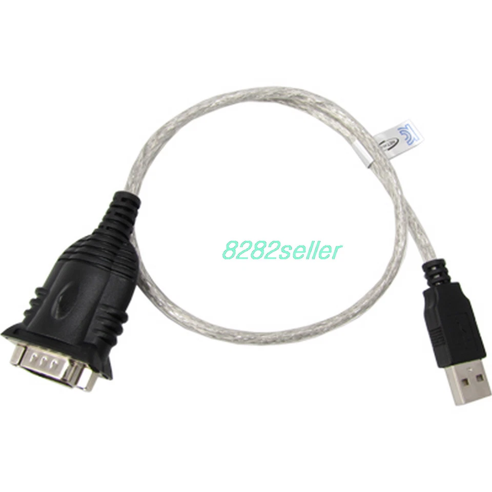 KW725 High Quality USB 2.0 to RS232 Serial Convertor Cable Type DB9 9Pin Adapter - Image 2 of 3