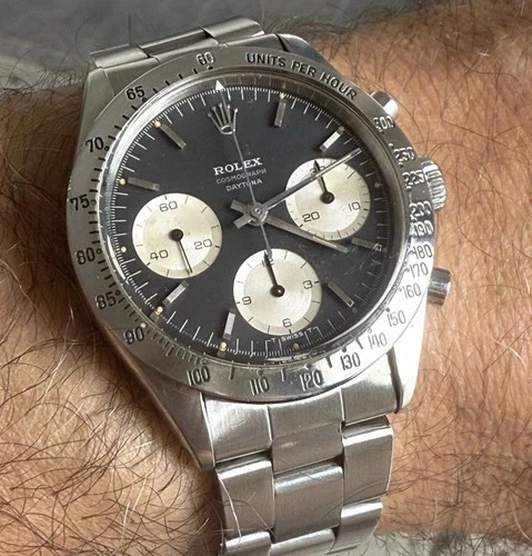Rolex Daytona Steel/  Dial 6239 “Small Daytona” Vintage 60’s