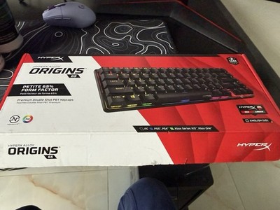 HyperX Alloy Origins 65 Mechanical RGB Keyboard PBT Keycaps English QWERTY
