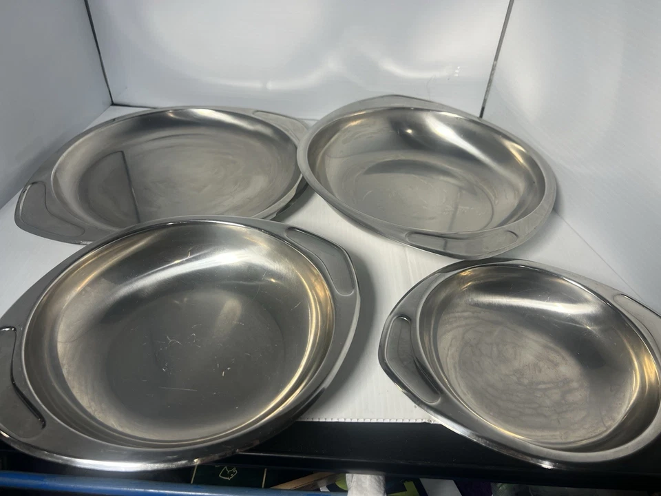 Original AMC Classic 18/10 Mid Century Tray / Set Of 4 - Image 2 of 4