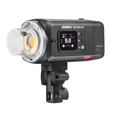 JINBEI HD250MAX 12W 220Ws Portable Flash Light for Canon Sony Nikon Fuji Olympus