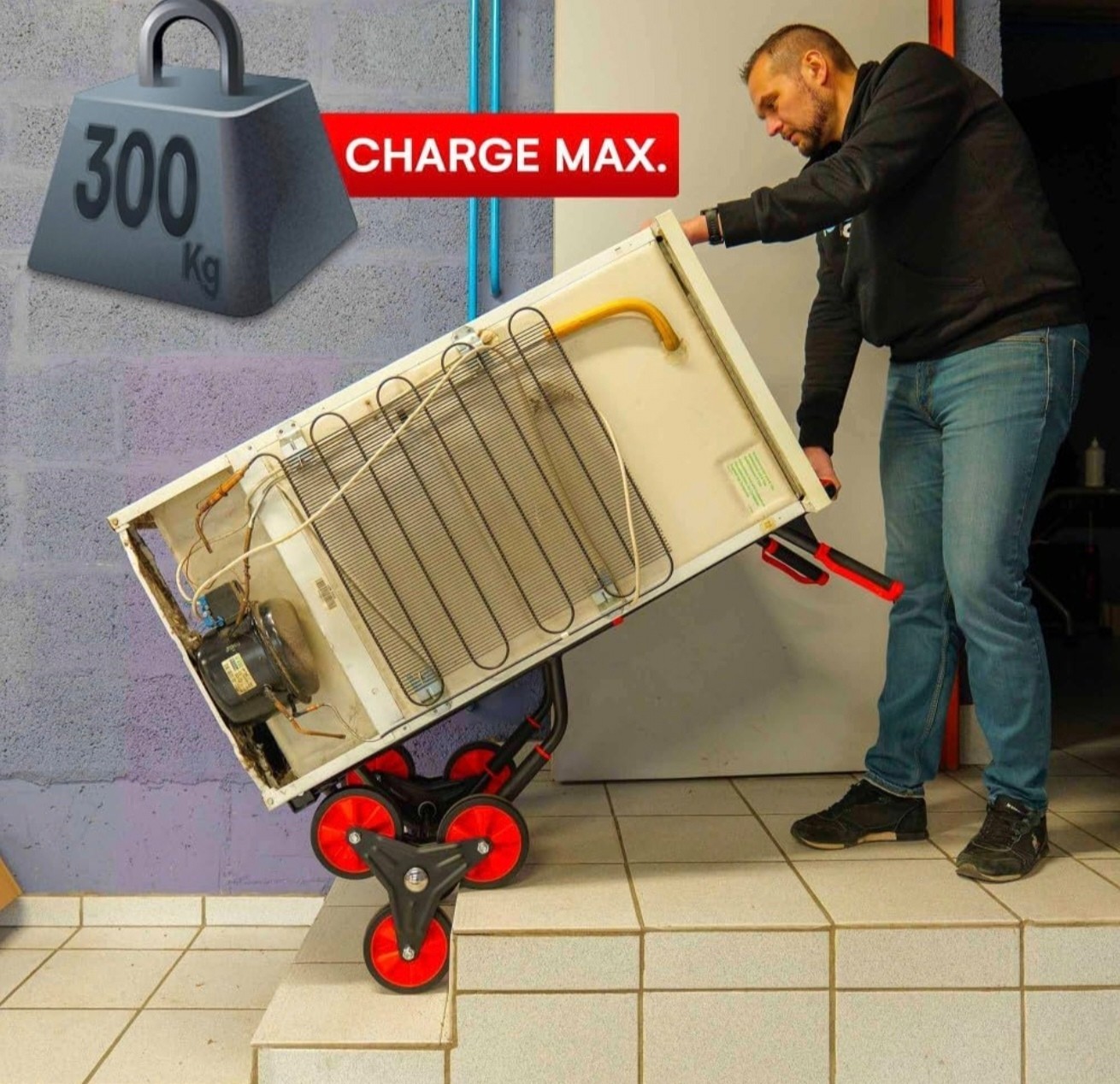 Rouleau de transport de meubles de qualité premium pour déménagement sûr - 2