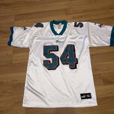 Vintage Puma Miami Dolphins Zach Thomas White Jersey Men’s Sz Large