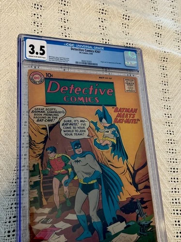 Detective Comics #267 Batman. key Issue First Appearance Bat-mite graded 3.5 CGC