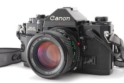 Canon A-1 Databack f1.4 50mm Canon A-1 New FD 50mm f/1.4 35mm