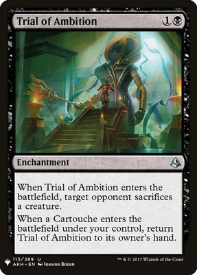 Trial of Ambition - 113 - NM - The List Reprints