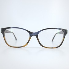 Vera Bradley Devin Medallions MMD Eyeglass Frames Blue Tortoise 53-16-140 Womens