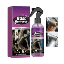 Car Rust Remover 100ml Rust Stain Cleaner Spray Vehicle Iron Powder