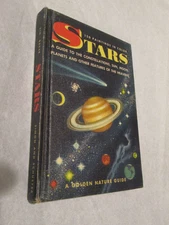 Stars Golden Nature Book Guide Hardcover 1951 First Edition Cloth Binding