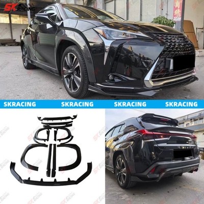 Fits 2019+ Lexus UX200 UX250h Carbon Fiber Side Skirts Front Rear Lip Body Kits