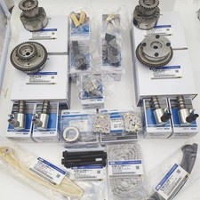 Oem Timing Chain Kit Cam Phaser Vvt Gears For 2010-20 Ford F-150 3.5l Lincoln