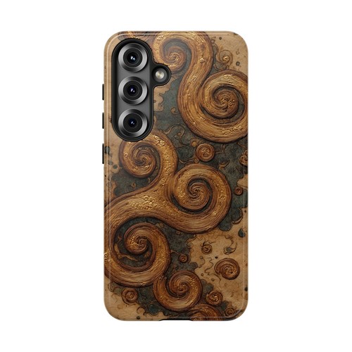 For iPhone | Samsung Galaxy | Pixel Phone Case - Ancient Spiral Aged Parchment - 第 142/239 張圖片