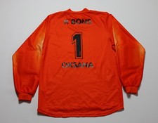 Rare Bladella 1910 VV Home Jersey Goalkeeper Size S Long  Peter Bons #1 Camiseta