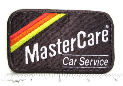 Vintage MasterCare Car Service Patch Federal Way WA Automotive Advertising b