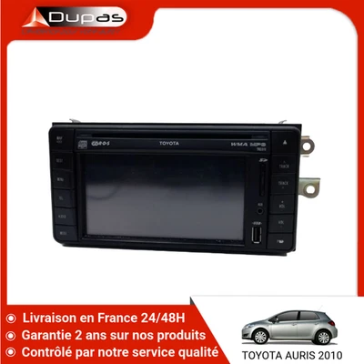 🇫🇷 ECRAN GPS TOYOTA AURIS ➤8612002571 ♻️ - Photo 1/2