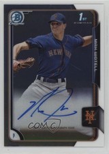 2015 Bowman Draft Chrome Draft Pick Auto Max Wotell #BCA-MWO Auto 0l44