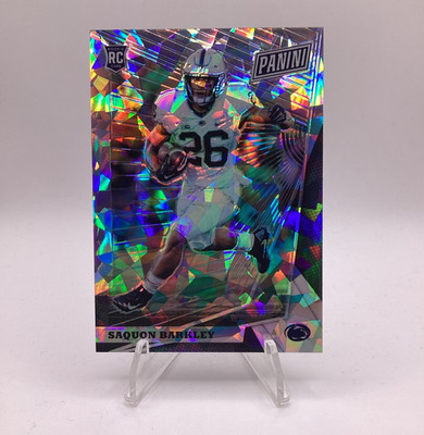 Panini 2018 The National Saquon Barkley RC Season Highlight #88 42/50 + Bonus RC