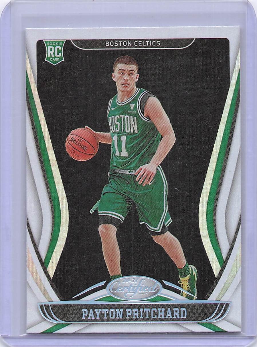 2020-21 Panini Certified #175 Payton Pritchard Rookie / Boston Celtics