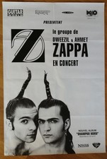 DWEEZIL AHMET ZAPPA affiche concert poster originale 120x80 cm '93
