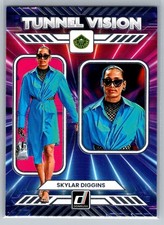 2025 Panini Donruss WNBA Tunnel Vision #7 Skylar Diggins Seattle Storm