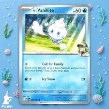 N's Vanillite 49/217 Eroi Ascesi Pokemon TCG Carta Acqua Singola Trading Card