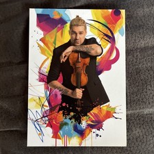 Autogrammkarte David Garrett 2026 Handsignier...