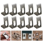 50pcs Photo Frame Metal Spring Turn Clips Hangers Hooks Accessories ( )