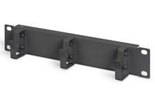 DIGITUS Cable jumper panel - 10" - 1U - 3 guide brackets - For patch cables in t