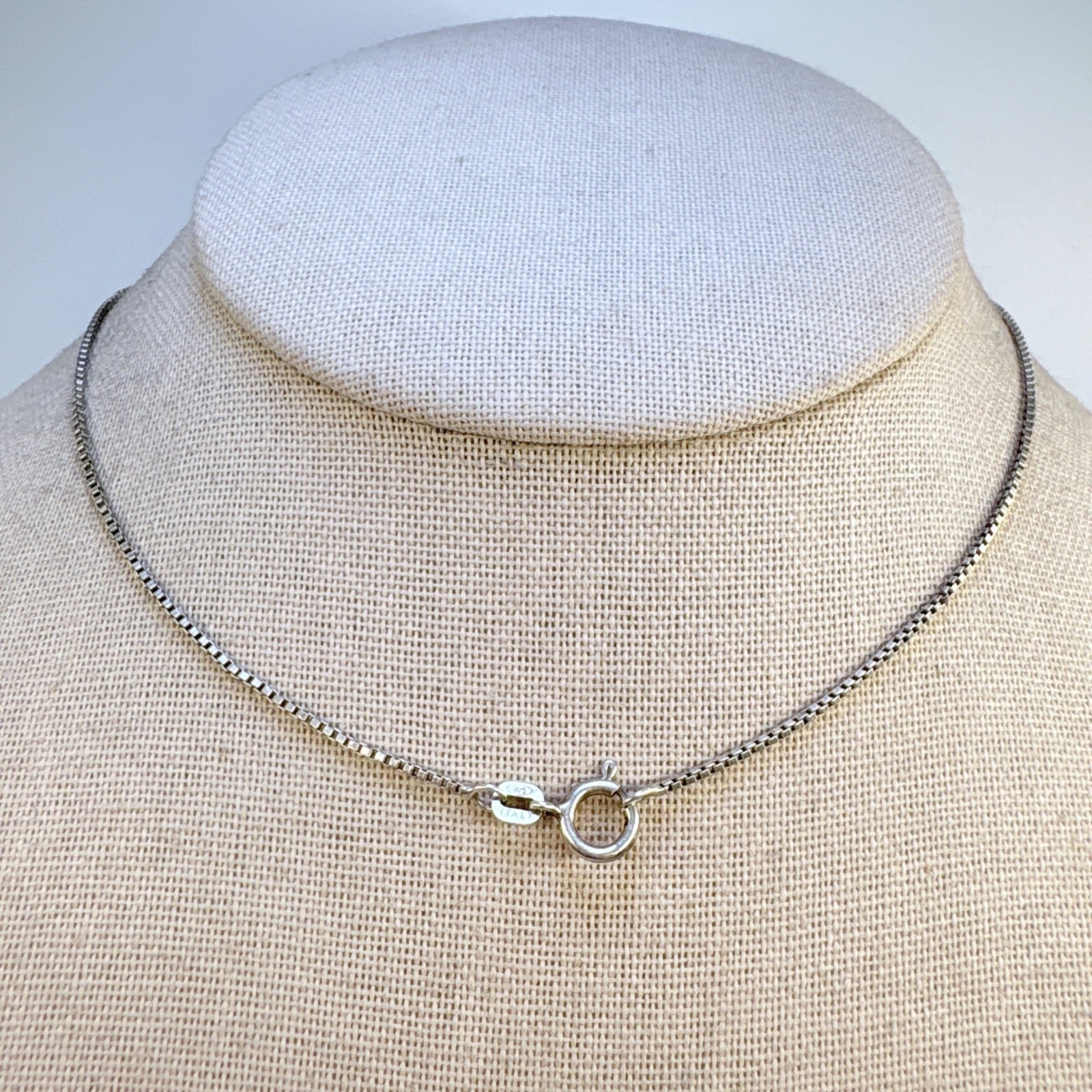 Sterling Silver 925 Scroll Design Rectangle Penda… - image 6