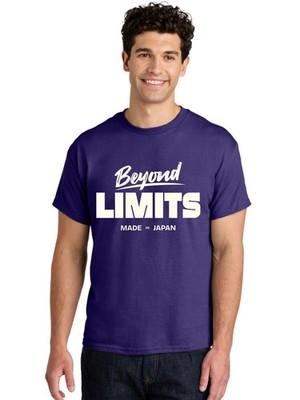 Beyond-Limits Mens Graphic Tee,100% Cotton,Casual Summer Wear