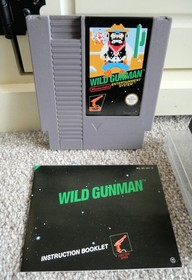 Back To the Future NES Wild Gunman Uk Version Great Condition Complete Boxed