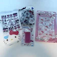 New Sanrio Hello Kitty Daiso 5 Piece Bundle Lot