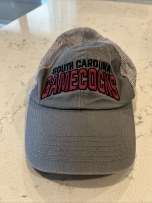 South Carolina Gamecocks Hat Captivating HeadWear Embroidered Gray Mesh OSFM