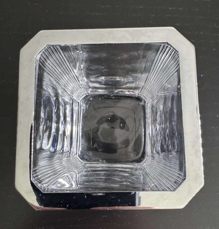 "Soporte de tocador de vidrio - Cepillo de maquillaje u organizador de baño, 4,5"" de alto" Foto 4 de 4