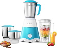 Longway Super Dlx Juicer Mixer Grinder | Up to 750 Watt Powerful Motor | 4 Jars