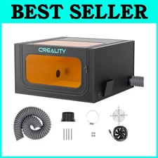 Laser Cutter Smoke Odor Protector - Dual-view Window Design