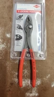 Knipex 82 01 200 8" Twin Grip Adjustable Twingrip Slip Joint Pliers 8Inch NIP K1