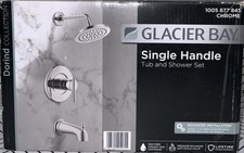    Glacier Bay Dorind Collection Single Handle Tub and Shower Set   AS SHOWN  