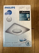Philips myBathroom Recessed Spot Light Chrome IP44 GU10 35W Halo Bathroom Light