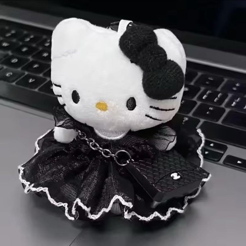 Hello Kitty schwarzes Kleid Maskottchen Schlüsselanhänger oben