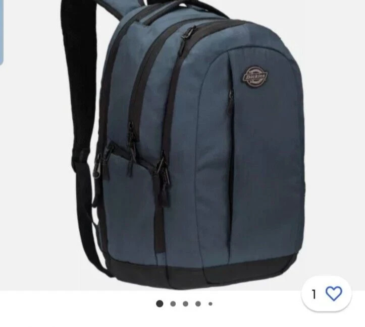 Dickies Laptop Backpack, Water-Resistant College Computer Bag, Fits 15.6 Inch