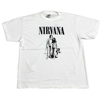 NIRVANA ONEITA ニルヴァーナ ジョンレノン L 90s Vintage Nirvana 90s Sub Pop John Lennon Yoko Grunge Band Size L T