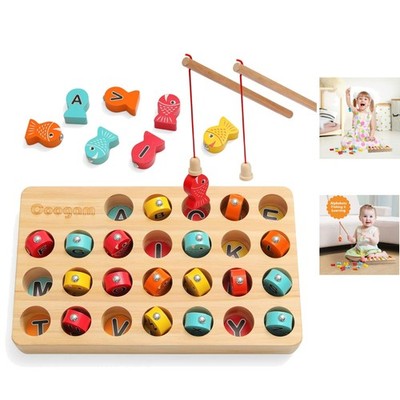 Montessori Magnetic Fishing Game - Fun & Educational Toy for Early Learners