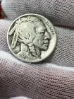 1924 D Full Date Part Horn Higher Grade Buffalo Nickel -  Better Date US Coin!