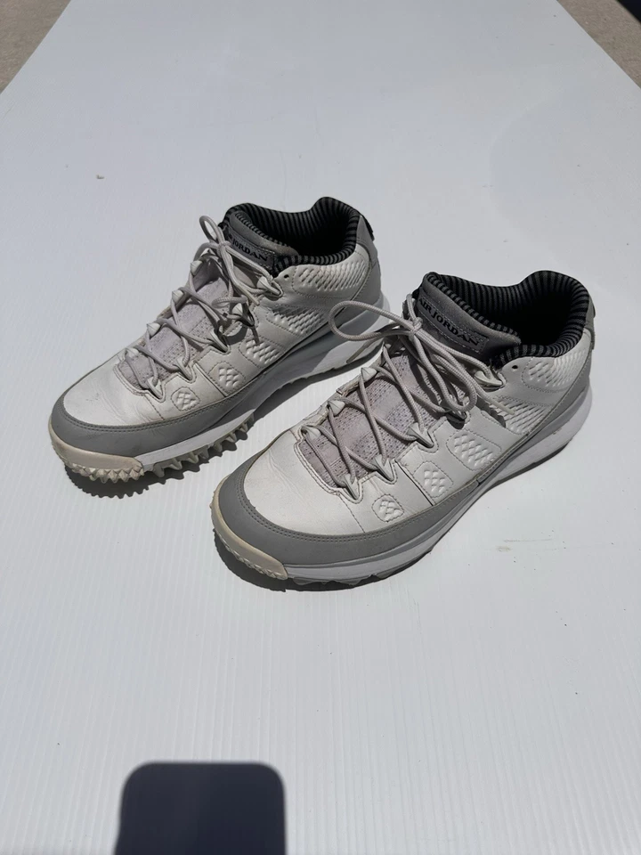 RARO!! Talla 8.5 - Air Jordan 9 Retro Golf Wolf Gris Foto 2 de 4
