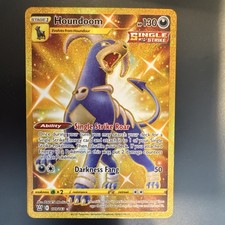 Pokémon Houndoom Secret Rare Holo 179/163 Single Strike Battle Styles 130 HP on eBay