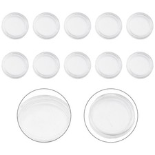 Transparent Coin Capsule Plastic Small Round Box Applied Supplies Holders