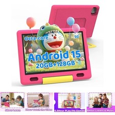 Kids Tablet 10 Inch Android 15 20GB 128GB 1TB TF Octa Core Kids Learning Pad