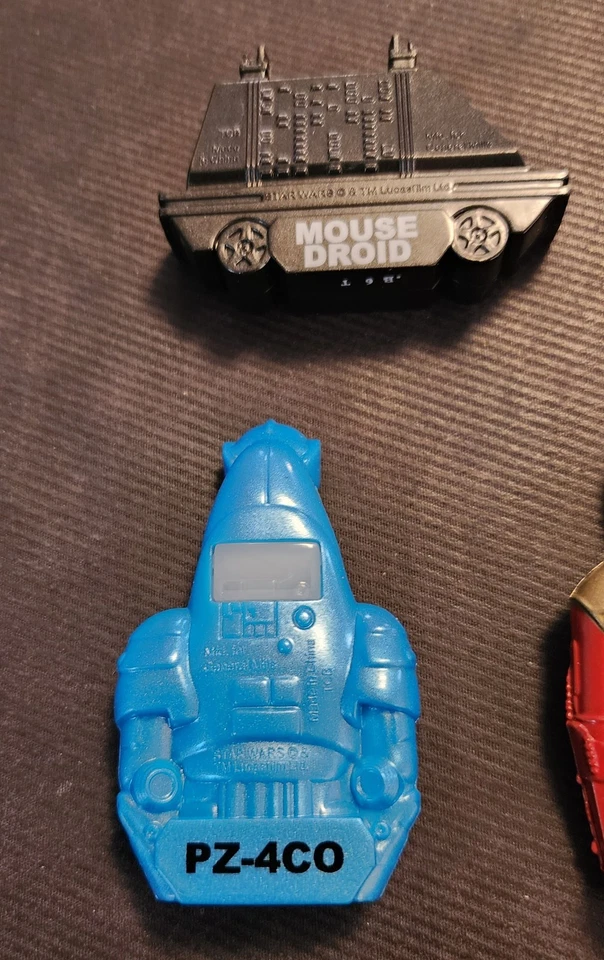 6 espectadores de Star Wars General Mills ratón de cereal droide C3PO R2 D2 BB8 B-U4D PZ-4CO Foto 2 de 4